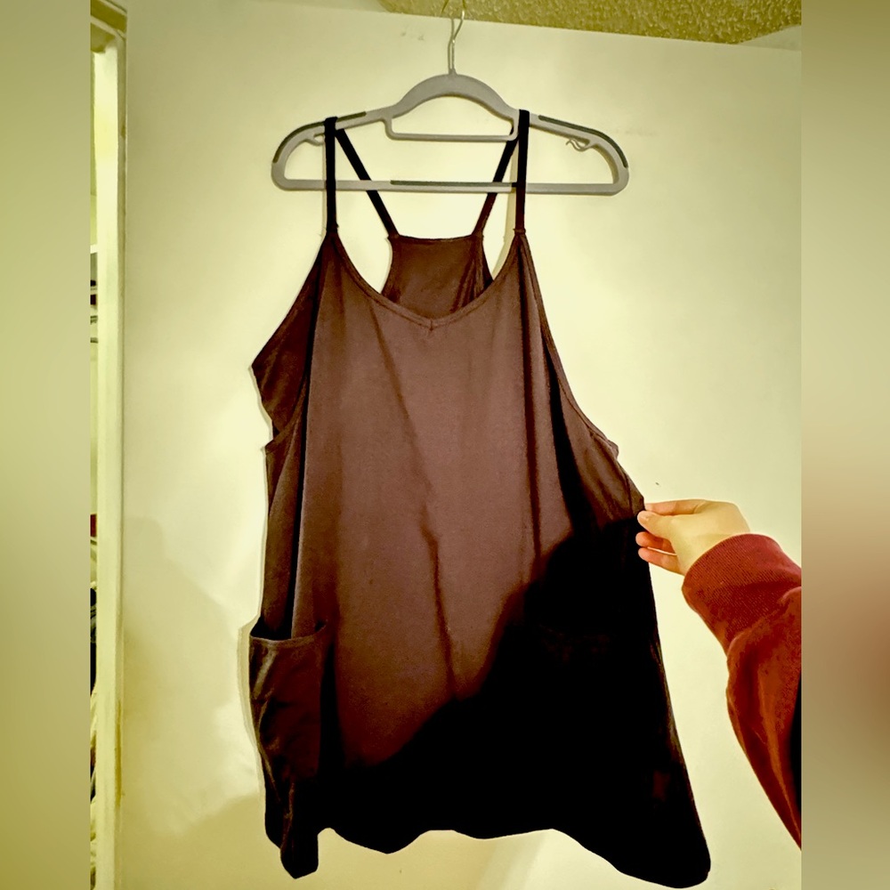 Dark grey workout dress